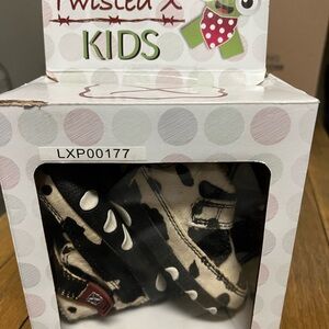 Twisted X Infant Hair On Hide Chukka Driving Moc Shoes ICA0013